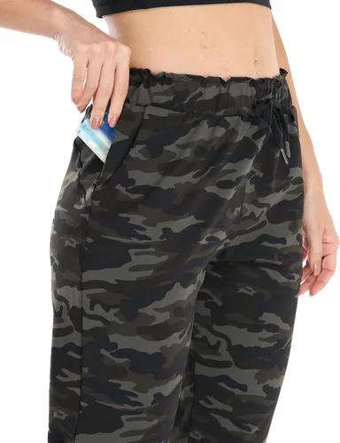Miniatura 3 de Kcutteyg - Pantalones deportivos con bolsillos para mujer, diseño suave, ligero y de secado rápido, para entrenamiento, gimnasia, yoga y correr