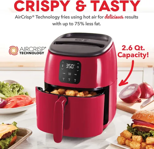 Miniatura 3 de DASH Tasti-Crisp - Freidora de aire digital con tecnología AirCrisp, ajustes preestablecidos, control de temperatura y función de apagado