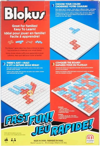 Miniatura 3 de Mattel Games Fast Fun Fmw25 Blokus