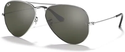 Miniatura 58 de Ray-Ban RB3025 - Lentes de sol de aviador de metal para hombre y mujer + paquete con kit de cuidado de gafas iWear de diseñador