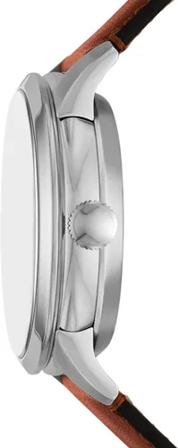 Miniatura 3 de Fossil Men's Townsman Automatic Stainless Steel and Leather Two-Hand Skeleton Watch