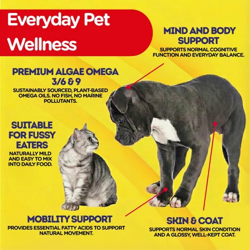 Miniatura 4 de Petjesty Pure Omega Daily para gatos y perros (10.1 fl oz)