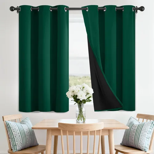 Miniatura 160 de SimpleHome - Cortinas opacas 100% para recámara, cortinas de ventana con ojales beige, con aislamiento térmico, cortinas de oscurecimiento
