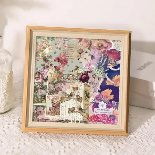 Miniatura 7 de 24 hojas de papel para álbumes de recortes de 6x6 pulgadas, 160GSM, paquete de papel decorativo de una sola cara, suministros para diario, cartulina