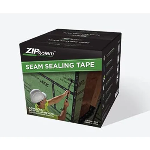Miniatura 14 de ZIP System Huber Cinta de impermeabilización 6 pulgadas x 75 pies Cinta autoadhesiva para aberturas ásperas de puertas y ventanas (6" x 75')