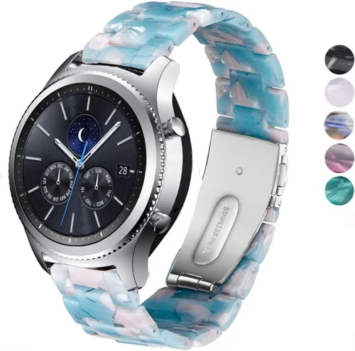 Miniatura 8 de Watch Bands Compatible with Samsung Galaxy Watch 46mm / Galaxy 3 45mm / Huawei Watch GT5 / GT5 Pro / GT4 / 4 Pro / GT3 / GT2 46mm, 22mm Colorful