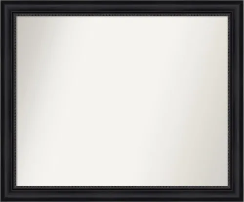 Miniatura 127 de Amanti Art Espejo personalizado, espejo de baño negro Astor, espejo de pared o espejo de tocador de baño sobre el fregadero (25 x 25 pulgadas)