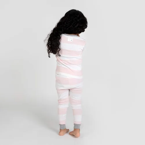 Miniatura 2 de Burt's Bees Baby Conjunto de pijama de 2 piezas, camiseta y pantalón para bebé, 100% algodón orgánico