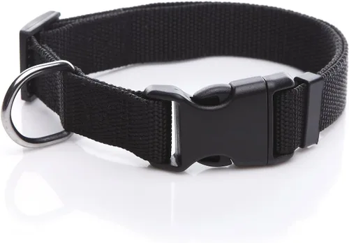 Collar ajustable de nailon para perro, collar para mascotas de 1 pulgada, 3/4 pulgadas, 5/8 pulgadas de ancho, para perros grandes, medianos y