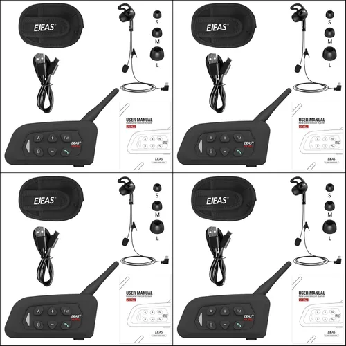 Miniatura 4 de Auriculares de árbitro, sistema de comunicación de interfaz USB C con auriculares para voleibol, fútbol oficial, fútbol, balonmano (1 unidad)