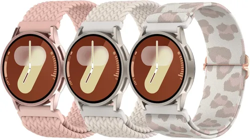 Miniatura 16 de Delidigi Bandas elásticas compatibles con Samsung Galaxy Watch 7/6/5/4 de 1.575 pulgadas, 1.732 pulgadas, Watch 6 Classic de 1.732 pulgadas, Watch 5
