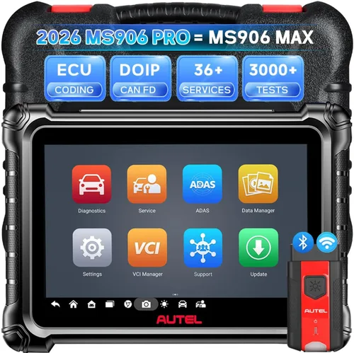 Autel MaxiSys MS906Pro Herramienta de escaneo Igual que mk906pro Nivel de MP900BT MS906BT MS908 MK908 MK908 Codificación avanzada de ECU DoIP y CAN