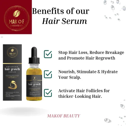 Miniatura 5 de Tratamiento eficaz para el crecimiento del cabello: biotina, colágeno, proteína y 38 aceites esenciales para un cabello más largo y grueso. Hidrata