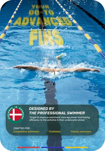 Miniatura 3 de CAPAS Aletas de Entrenamiento de Natación Pro con Bolsa de Malla, Aletas de Natación Profesionales Cortas de Silicona, Aletas de Talón Abierto Verde