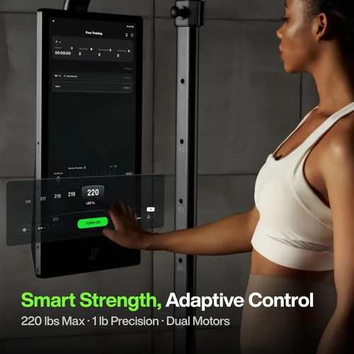 Miniatura 4 de Speediance Gimnasio en casa, máquina Smith multifuncional inteligente alimentada por IA para entrenamiento de fuerza de cuerpo completo