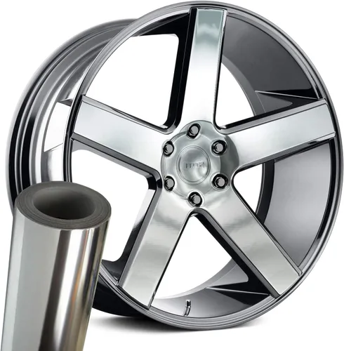 Miniatura 10 de VViViD Paquete de 4 hojas de vinilo adhesivo de liberación de aire para llantas automáticas de 24 x 30 pulgadas, paquete de 4 hojas