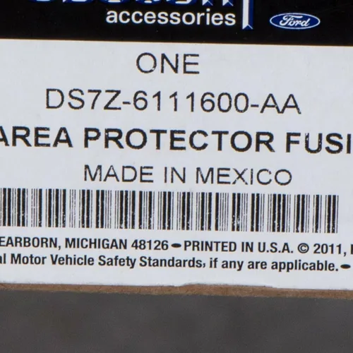 Miniatura 4 de Ford DS7Z-6111600-AA - Protector de área de carga, color negro