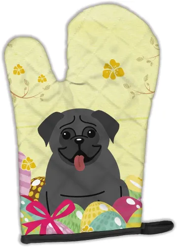 Miniatura 422 de Caroline's Treasures BB2732OVMT Dog House Collection Border Collie - Guante de horno grueso resistente al calor para sartenes calientes y horno