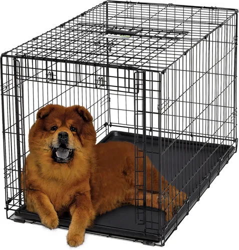 Miniatura 8 de Jaula de perro MidWest Homes for Pets, Puerta única, Negro