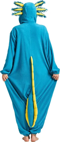 Miniatura 7 de DELEY Unisex One Piece Animal Kids Onesie, Animal Pajamas Halloween Cosplay Costume for Women and Mens Parent-Child Sleepwear