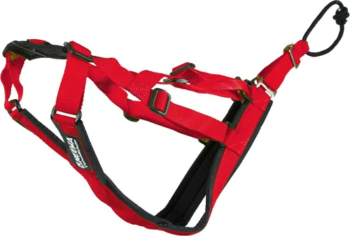 Miniatura 4 de Neewa Arnés ajustable para trineo profesional (S, rosa), arnés para perros de raza grande, arnés de tirones para perro, arnés gigante para perro