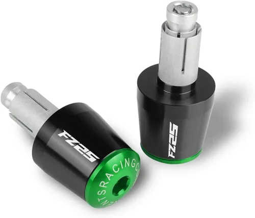 Miniatura 14 de Tapones para manillar de motocicleta, 2 unidades, de aluminio CNC, para manillar de motocicleta, tapones para extremos de manillar para Yamaha FZ25