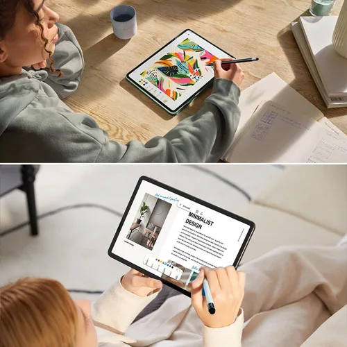 Miniatura 4 de Stylus Negro 6 Piezas, Lápiz Stylus de Metal 2 en 1 para Pantalla Táctil, Puntas de Goma de Alta Precisión y Sensibilidad, Compatible con iPhone