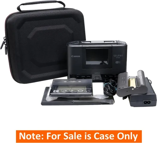 Miniatura 9 de LTGEM - Funda de impresora portátil compatible con Canon Selphy CP1500/CP1300 impresora fotográfica compacta, bolsa de almacenamiento de viaje