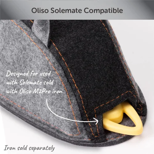 Miniatura 9 de Oliso M3Pro Project - Plancha de vapor con solemate (coral) y bolsa de transporte Oliso para mini planchas