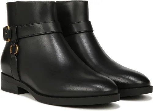 Miniatura 2 de Vionic Botines Vienna Rhiannon de cuero con cremallera para mujer, botines cómodos que ayudan al dolor de talón, fascitis plantar con soporte