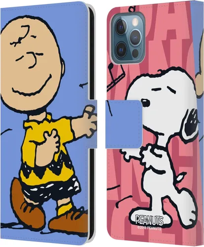 Miniatura 240 de Head Case Designs Funda de piel con licencia oficial de Peanuts Snoopy & Woodstock Balloon Halfs and Laughs para Apple iPhone 7/8/SE 2020 y 2022