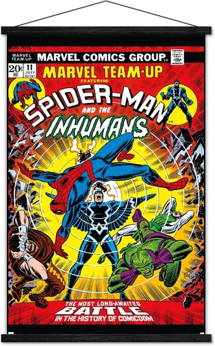 Miniatura 7 de Trends International Marvel Comics - Póster de pared de Marvel Team-Up #11, 22.37 x 34.00 pulgadas, paquete de impresión premium y colgador