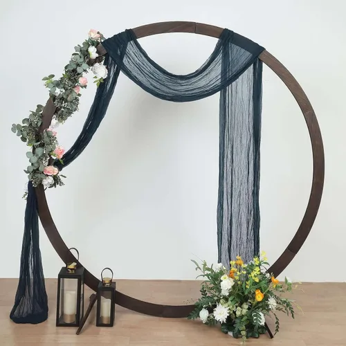 Miniatura 54 de Efavormart - Camino de mesa de gasa verde salvia de 10 pies, tela de gasa de 120 pulgadas para bodas de jardín botánico, eventos de primavera