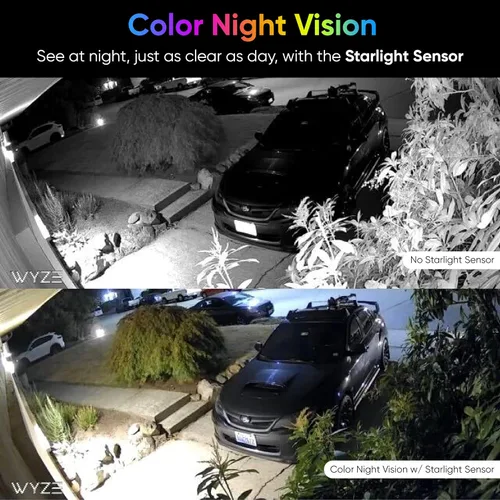 Miniatura 2 de Wyze Cam v3 1080p HD Cámara de video para interiores y exteriores para seguridad, mascotas, monitor de bebé, con visión nocturna a color, audio de 2