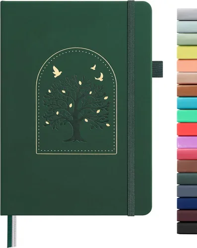 Miniatura 8 de &And Per Se - Cuaderno en blanco, 160 páginas, 5.7 x 8 pulgadas, cuaderno de rayas estrechas con papel grueso para escribir, cuaderno de tapa dura