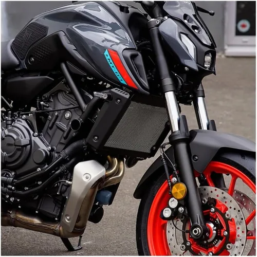 Miniatura 7 de Radiator Grille Guard Motorcycle Side Radiator Grille Cover Guard Protector for Ya&maha MT-07 MT07 FZ-07 FZ07 2018 2019 2020 2021 2022 2023 MT 07 FZ