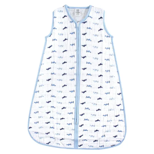 Miniatura 6 de Luvable Friends - Saco de dormir para bebé sin mangas, diseño unisex, Saco de dormir sin mangas de muselina de algodón, 0-6 meses