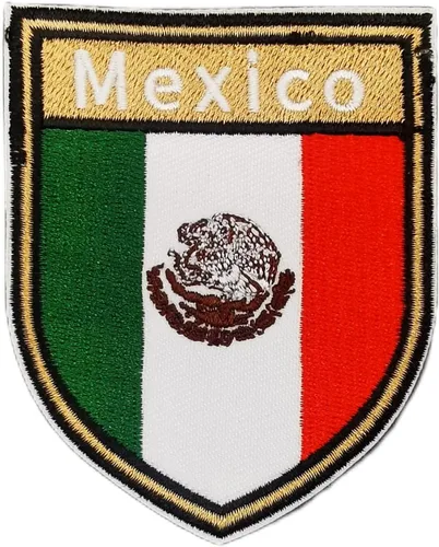 Miniatura 18 de Parche de escudo de bandera de Francia para planchar con apliques bordados tácticos banderas nacionales emblema insignia