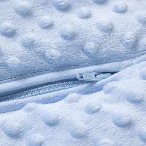 Miniatura 3 de BABYINABAG - Saco de dormir y saco de dormir para bebé, diseño de lunares de felpa, 1.25 tog para bebés y niños pequeños (pequeño (3-11 meses))