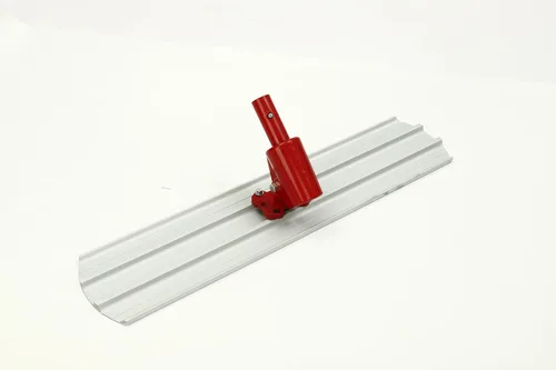 Miniatura 2 de Bull Herramientas de flotador de hormigón 35 x 8 "Red Round End Titanio-magnesio Aleación Hand Float Machine Concrete Cement Surface Smoothing Tool