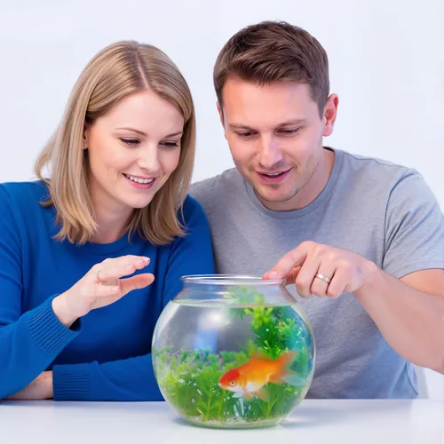 Miniatura 2 de Mifoci 3 peceras de plástico transparente de 100 onzas Goldfish Bowl multiusos redondo de escritorio para acuario transparente para el hogar