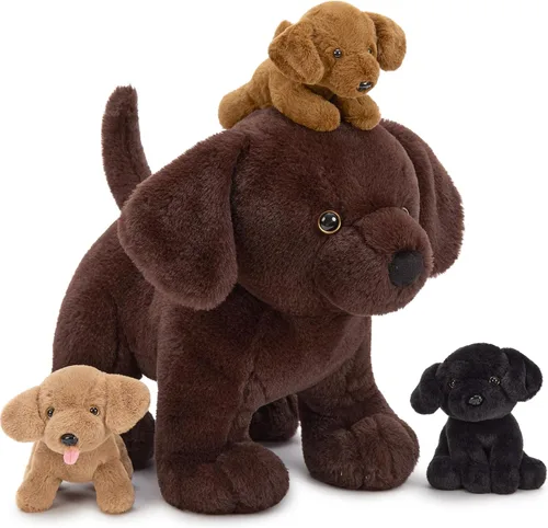 Miniatura 30 de BENINY Peluche de conejo rosa grande de 24 pulgadas – Conejito de peluche grande de Pascua, regalos para niñas y bebés, sorpresa de peluche con 3