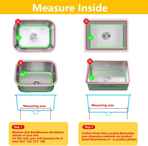 Miniatura 4 de Protectores de fregadero para fregadero de cocina de 12, 13, 16, 18, 19, 24, 26, 28, 29, 30 pulgadas, protectores de silicona para fregadero de Gris