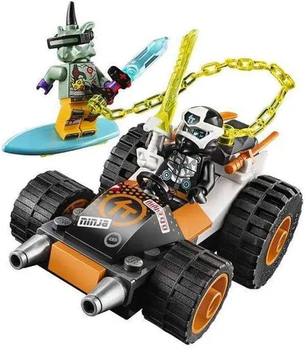 Miniatura 3 de LEGO NINJAGO Cole's Speeder Car 71706 Ninja Kit de construcción de coche (52 piezas)