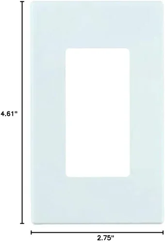 Miniatura 3 de Leviton 80301-SW Placa de pared blanca
