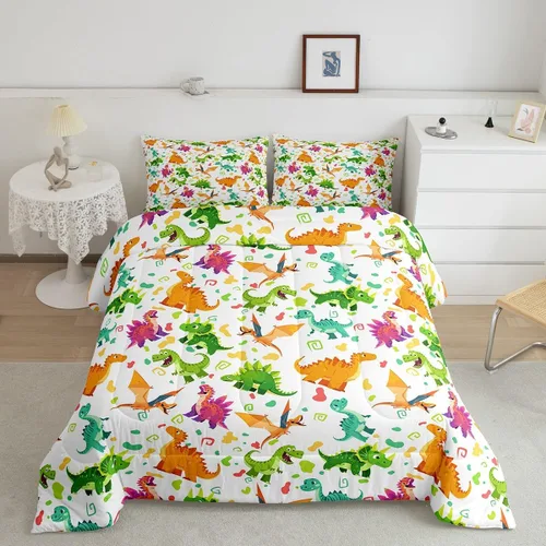 Miniatura 13 de Feelyou Juego de ropa de cama con teclas de piano, edredón de notas musicales para niños, niñas, adolescentes, juego de edredón con patrón musical