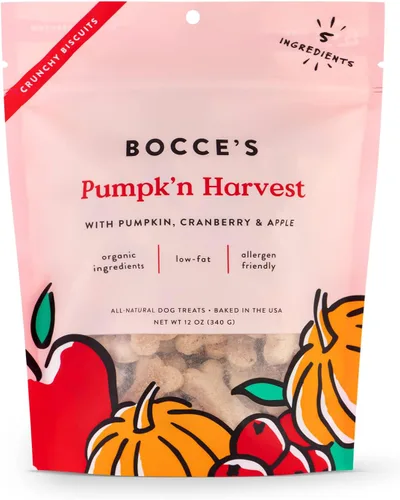 Miniatura 11 de Bocce's Bakery - Premios para perros sin trigo de edición limitada, galletas de hamburguesas y papas fritas, 5 onzas