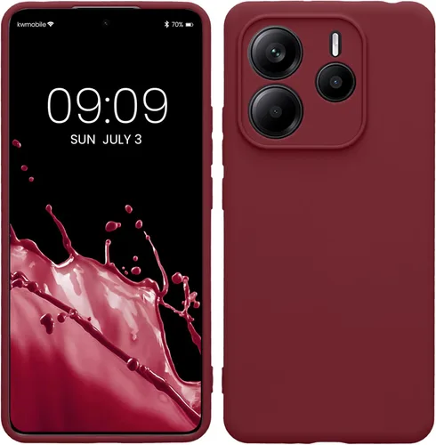 Miniatura 123 de kwmobile Funda compatible con Xiaomi Redmi Note 11 / Note 11S - Funda protectora de silicona TPU suave y delgada - Azul Báltico