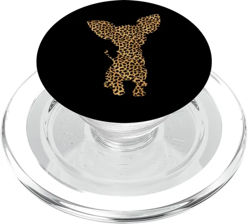 Miniatura 8 de Chihuahua - Soporte para teléfonos y tabletas, diseño de leopardo