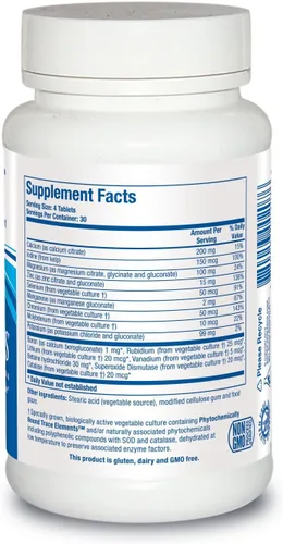 Miniatura 2 de Biotics Research Multi Mins Complejo Multi Mineral Libre de Hierro y Cobre, Fuente Equilibrada de Quelatos Minerales y Alimentos Integrales